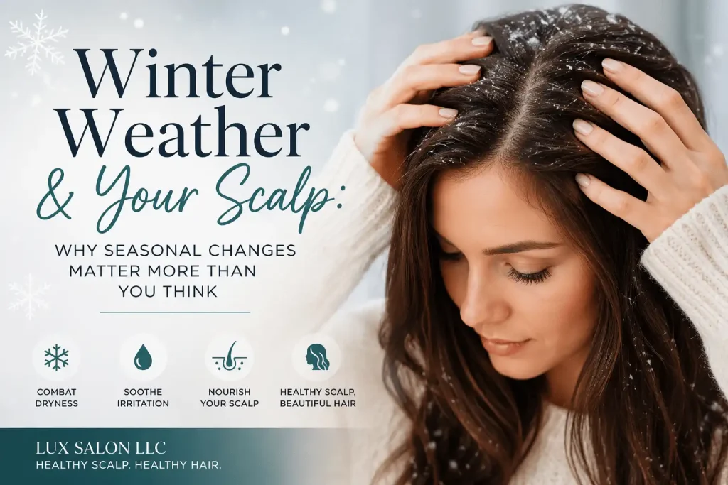Winter Weather & Your Scalp: Why Seasonal Changes Matter More Than You Think